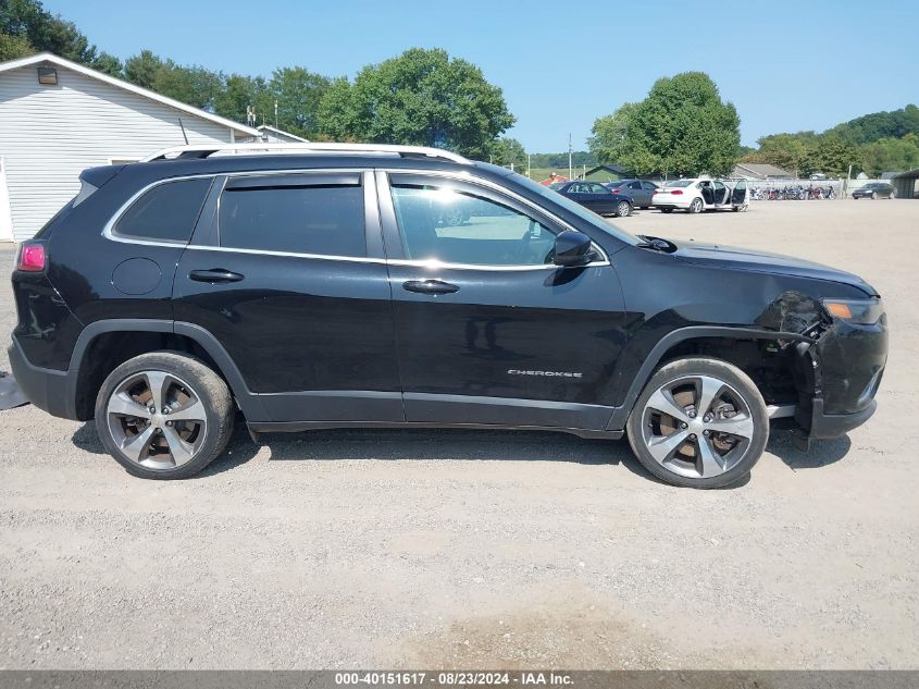 2019 Jeep Cherokee Limited 4X4 VIN: 1C4PJMDX6KD137921 Lot: 40151617