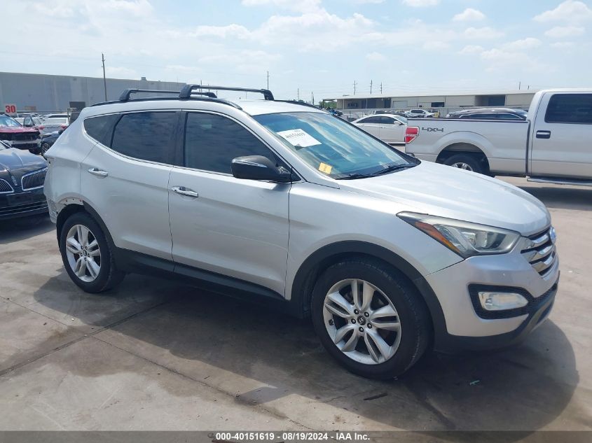 2014 Hyundai Santa Fe Sport 2.0L Turbo VIN: 5XYZU3LA9EG169355 Lot: 40151619