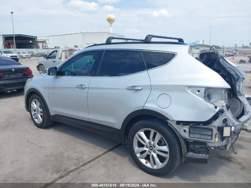 2014 Hyundai Santa Fe Sport 2.0L Turbo VIN: 5XYZU3LA9EG169355 Lot: 40151619