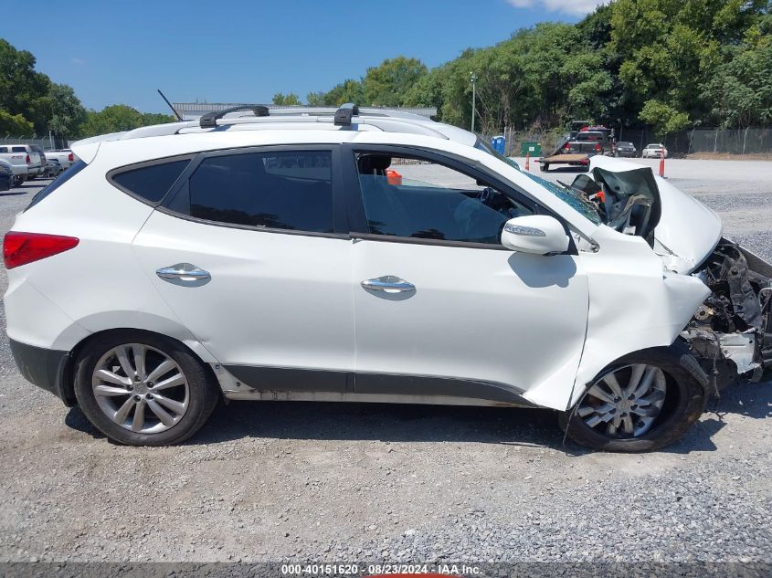 2012 Hyundai Tucson Limited VIN: KM8JUCAC9CU335916 Lot: 40151620