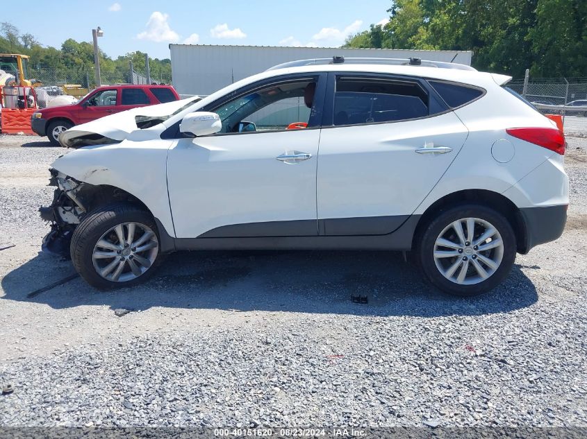 2012 Hyundai Tucson Limited VIN: KM8JUCAC9CU335916 Lot: 40151620