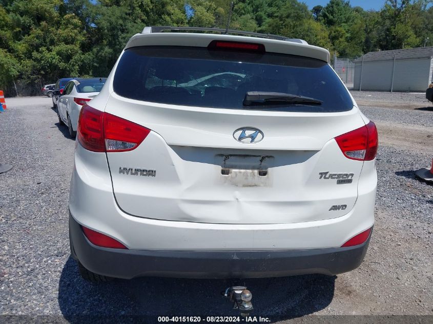 2012 Hyundai Tucson Limited VIN: KM8JUCAC9CU335916 Lot: 40151620