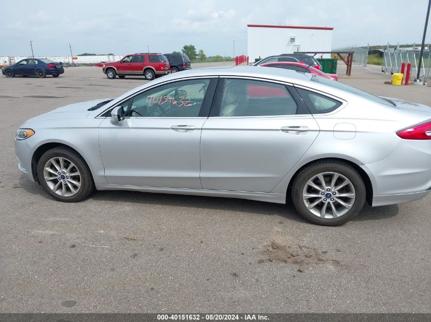 2017 Ford Fusion Se VIN: 3FA6P0HD8HR131949 Lot: 40151632