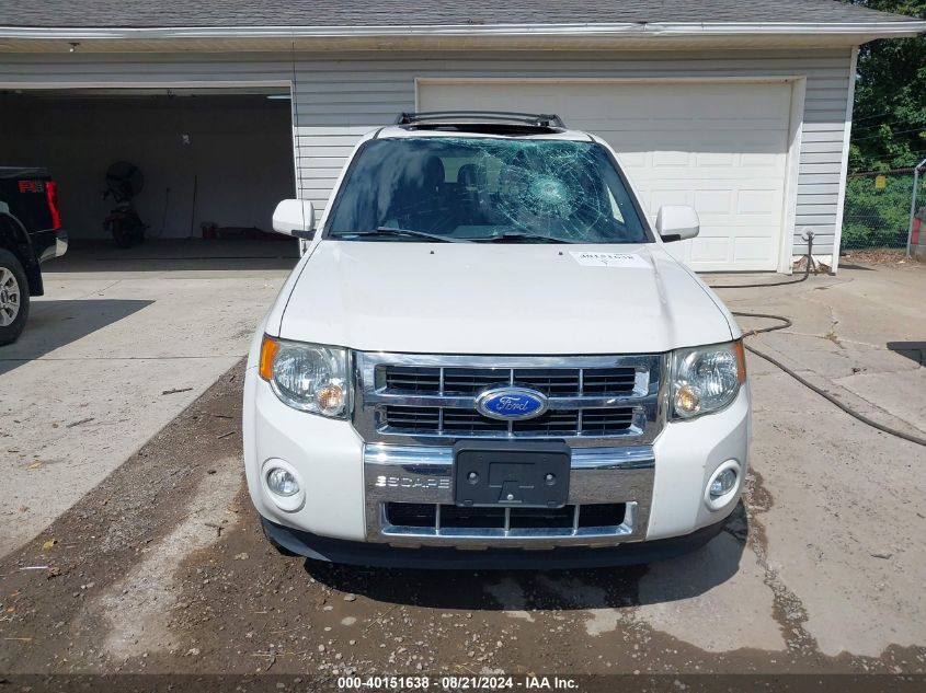 2011 Ford Escape Limited VIN: 1FMCU0E78BKC49592 Lot: 40151638