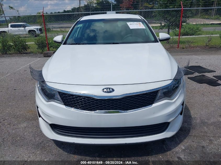 2018 Kia Optima Lx VIN: 5XXGT4L30JG272955 Lot: 40151649