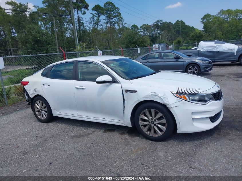 2018 Kia Optima Lx VIN: 5XXGT4L30JG272955 Lot: 40151649