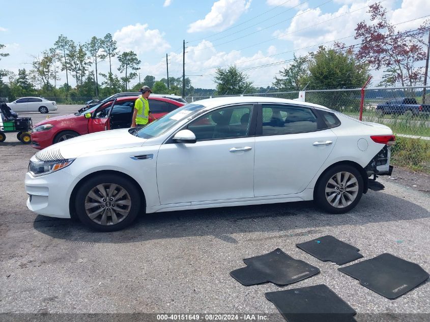 2018 Kia Optima Lx VIN: 5XXGT4L30JG272955 Lot: 40151649