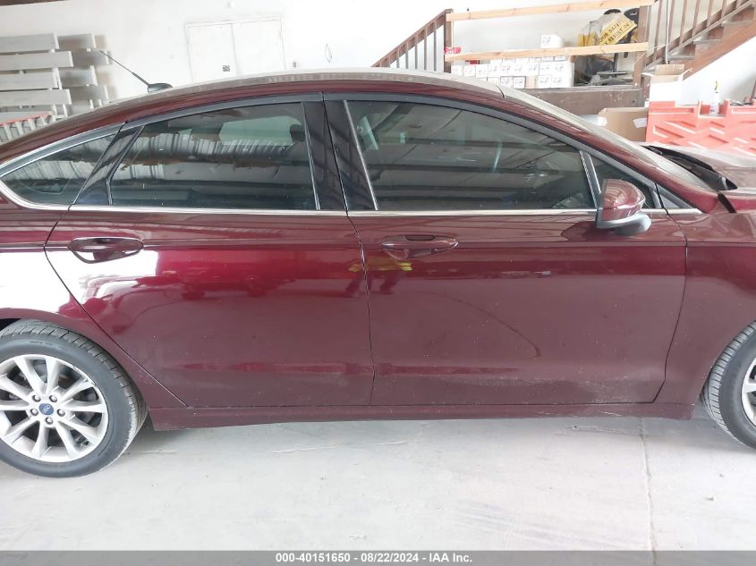 2017 FORD FUSION SE - 3FA6P0H78HR401868