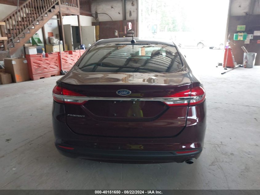 2017 FORD FUSION SE - 3FA6P0H78HR401868