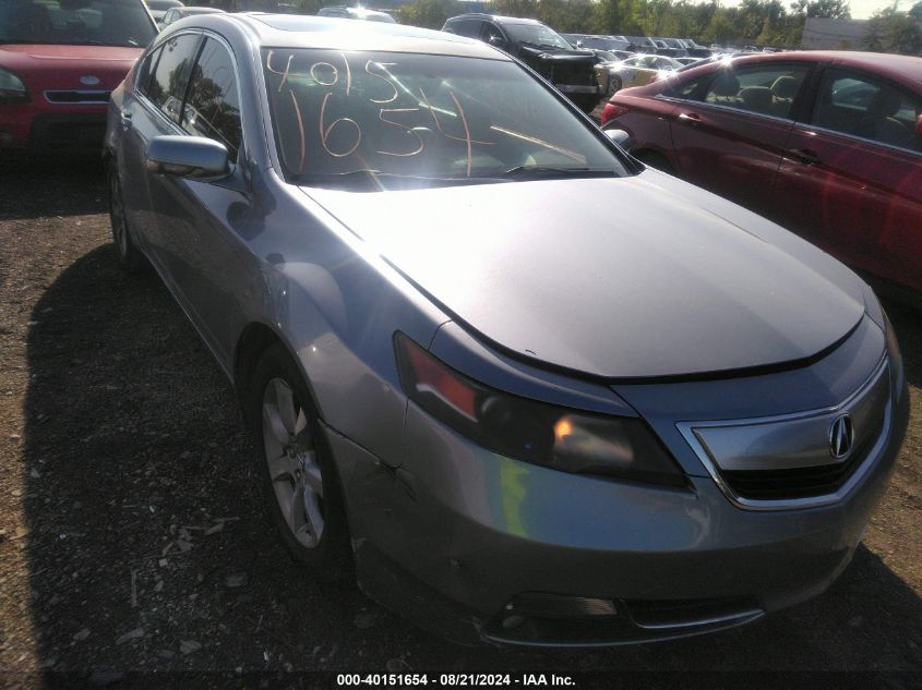 2012 Acura Tl 3.5 VIN: 19UUA8F25CA006527 Lot: 40151654