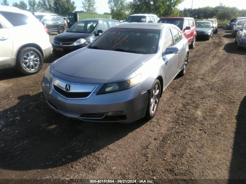 2012 Acura Tl 3.5 VIN: 19UUA8F25CA006527 Lot: 40151654