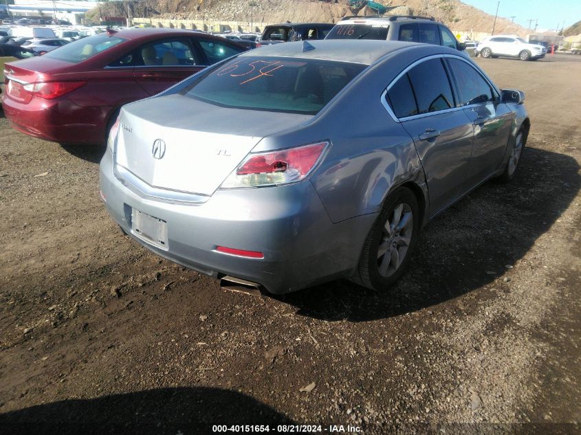 2012 Acura Tl 3.5 VIN: 19UUA8F25CA006527 Lot: 40151654