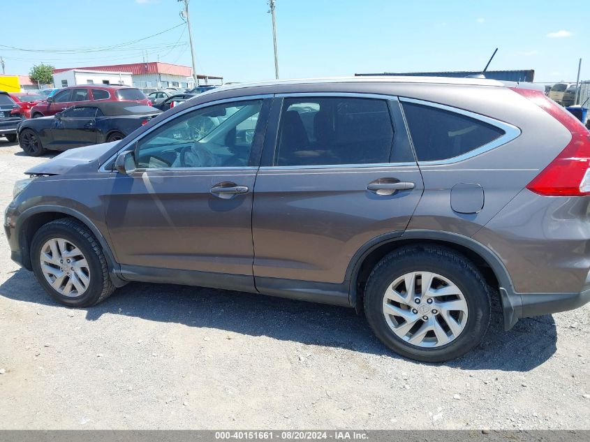 2016 Honda Cr-V Exl VIN: 2HKRM3H71GH543210 Lot: 40151661