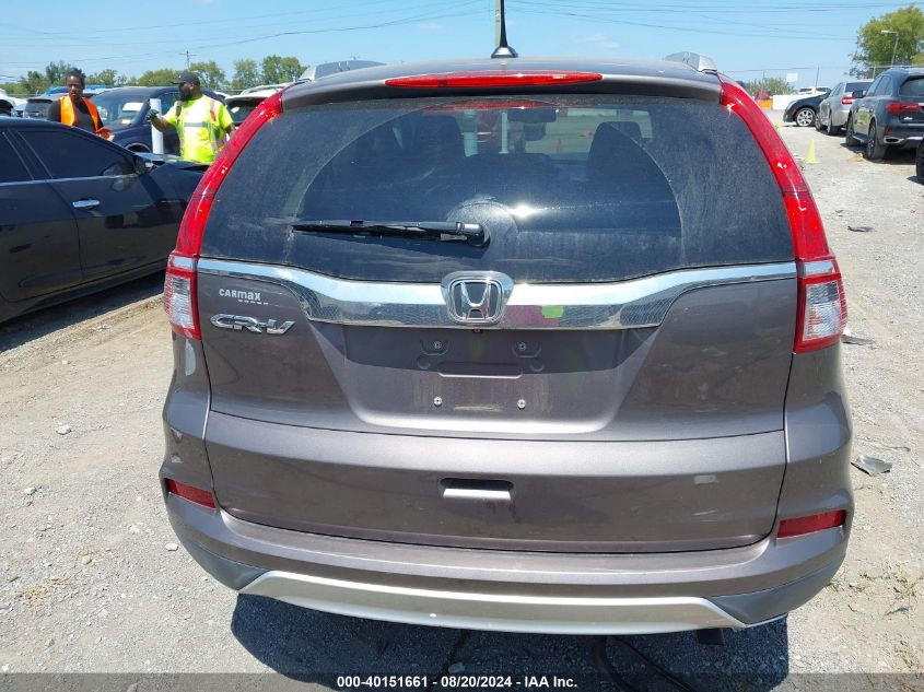 2016 Honda Cr-V Exl VIN: 2HKRM3H71GH543210 Lot: 40151661