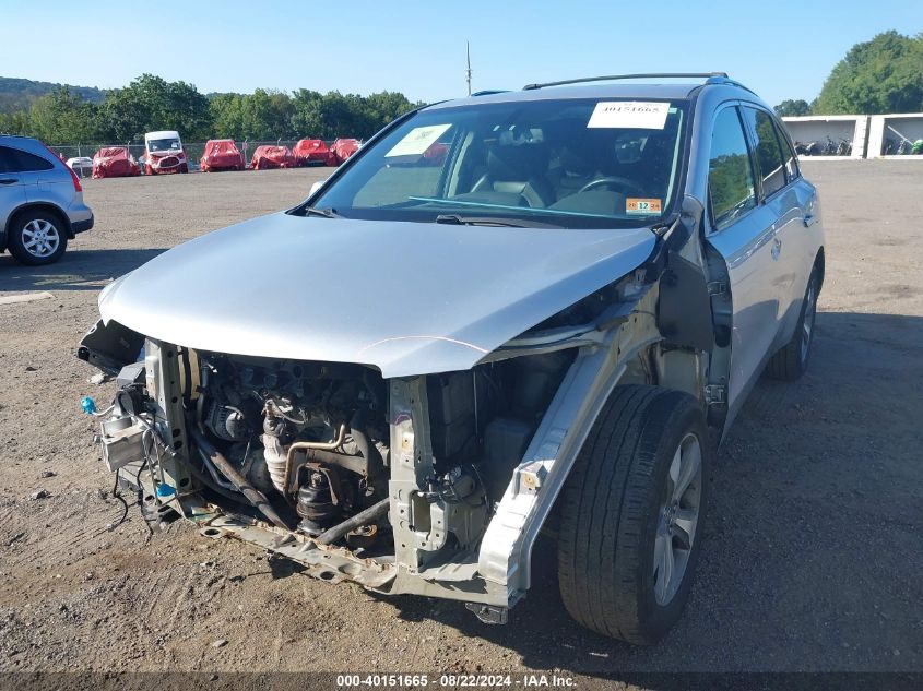 2014 Acura Mdx VIN: 5FRYD4H24EB015404 Lot: 40151665