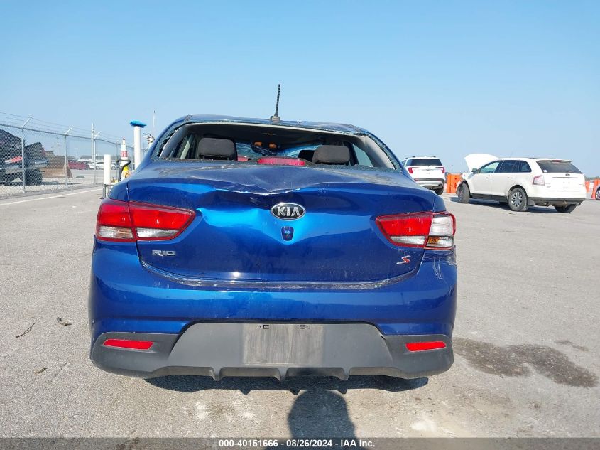 2020 Kia Rio S VIN: 3KPA24ADXLE356975 Lot: 40151666