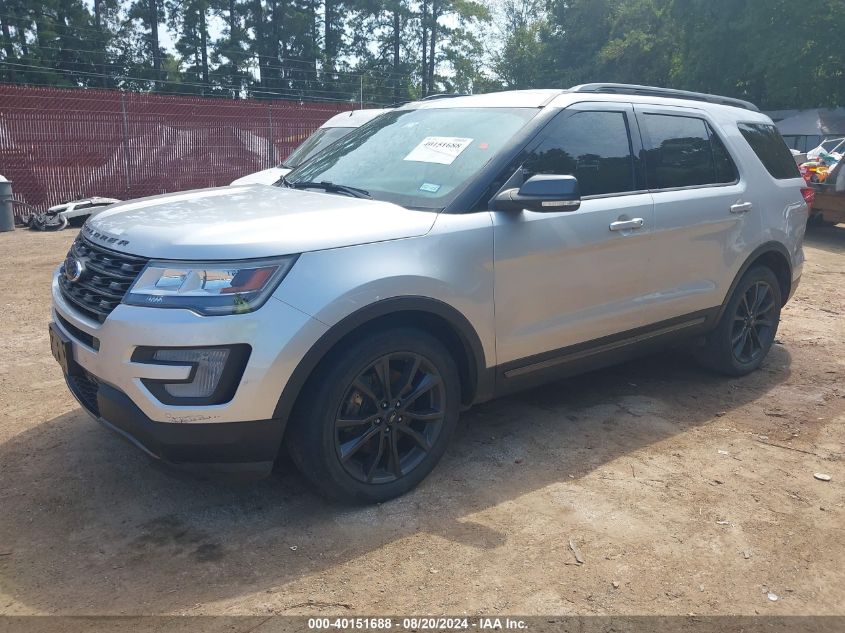 1FM5K7D8XHGC76421 2017 FORD EXPLORER - Image 2