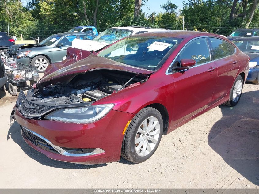 2016 Chrysler 200 C VIN: 1C3CCCCB6GN170576 Lot: 40151699