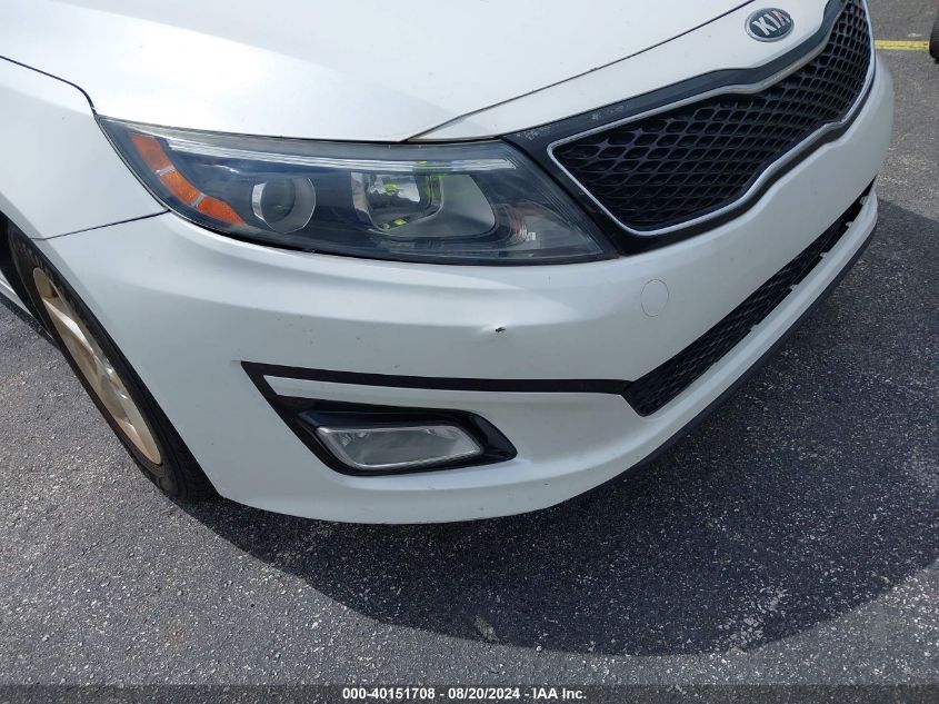 2015 Kia Optima Lx VIN: KNAGM4A79F5608596 Lot: 40151708