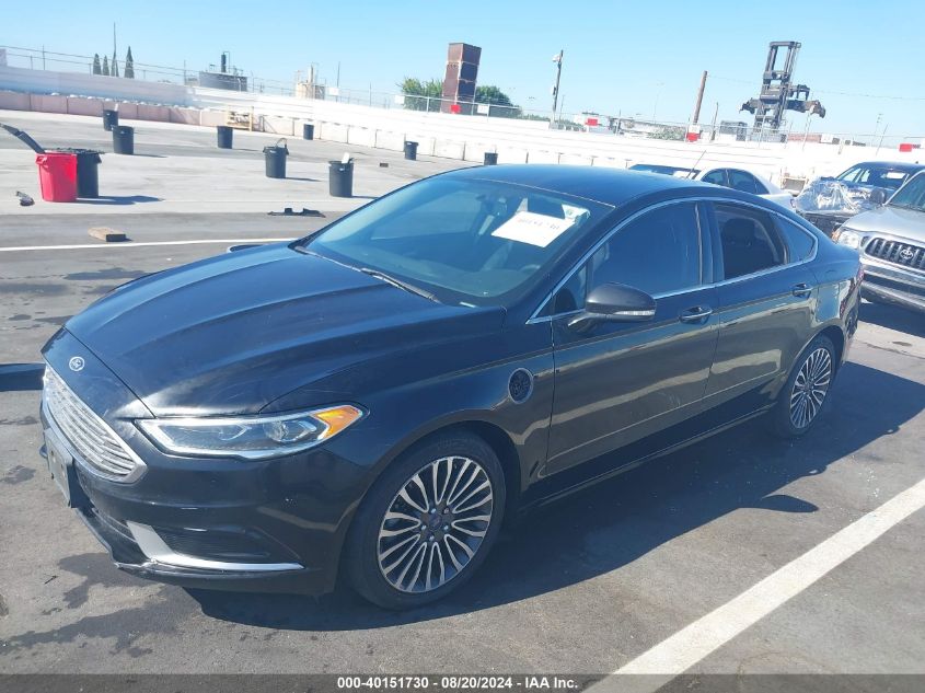 2018 FORD FUSION ENERGI SE LUXURY - 3FA6P0PU0JR176939