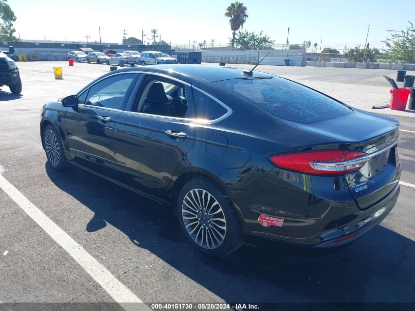 2018 FORD FUSION ENERGI SE LUXURY - 3FA6P0PU0JR176939