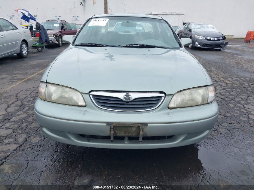 1999 Mazda 626 Es/Lx VIN: 1YVGF22C6X5895176 Lot: 40151732