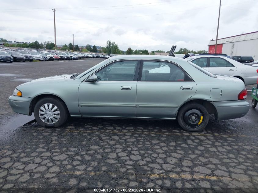 1999 Mazda 626 Es/Lx VIN: 1YVGF22C6X5895176 Lot: 40151732