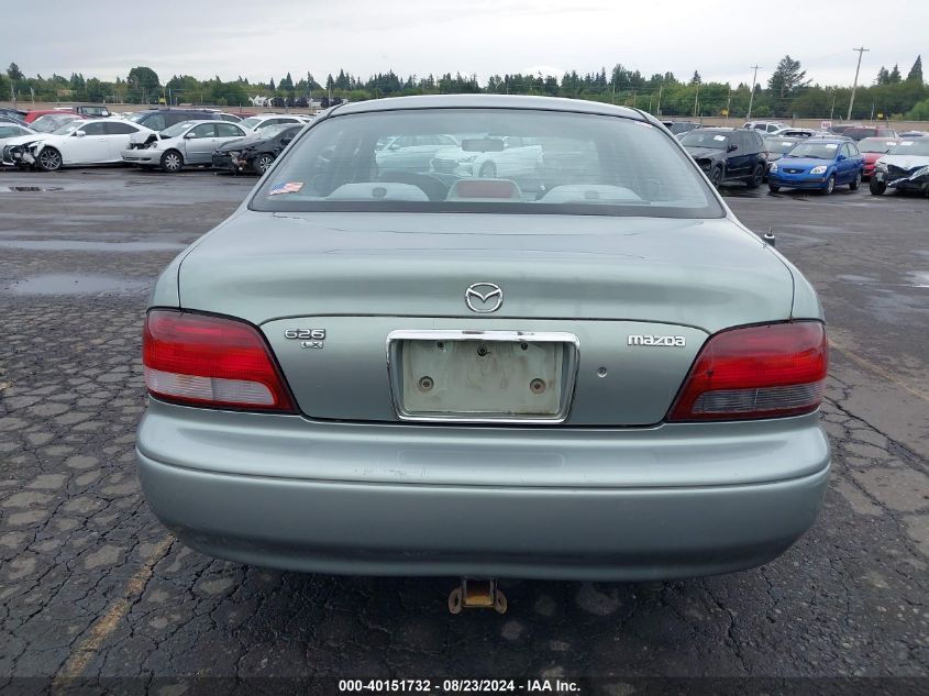 1999 Mazda 626 Es/Lx VIN: 1YVGF22C6X5895176 Lot: 40151732