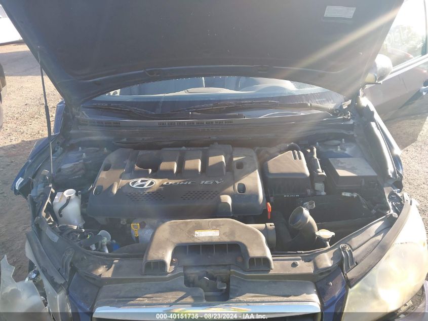 2007 Hyundai Elantra Gls/Limited/Se VIN: KMHDU46D87U158334 Lot: 40151735