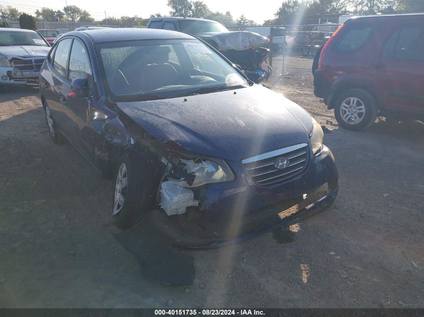 2007 Hyundai Elantra Gls/Limited/Se VIN: KMHDU46D87U158334 Lot: 40151735