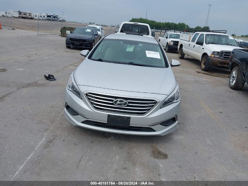 2017 Hyundai Sonata VIN: 5NPE24AF3HH541813 Lot: 40151764