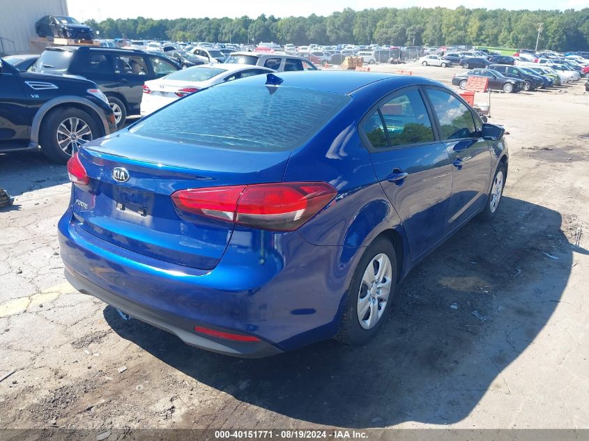 2018 Kia Forte Lx VIN: 3KPFK4A75JE189390 Lot: 40151771