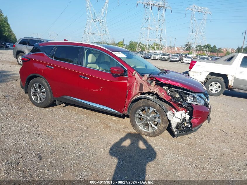 5N1AZ2MH1JN163326 2018 NISSAN MURANO - Image 1