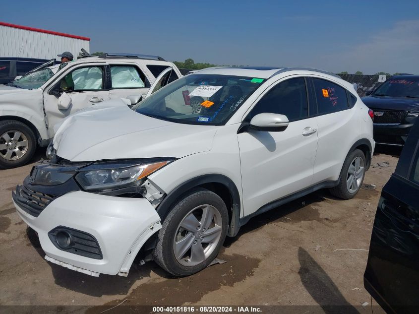 2019 Honda Hr-V Exl VIN: 3CZRU5H70KM715834 Lot: 40151816