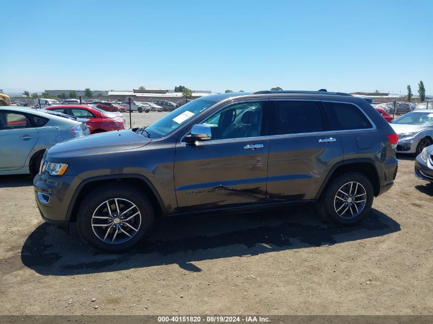 2018 Jeep Grand Cherokee Limited 4X2 VIN: 1C4RJEBG2JC430074 Lot: 40151820