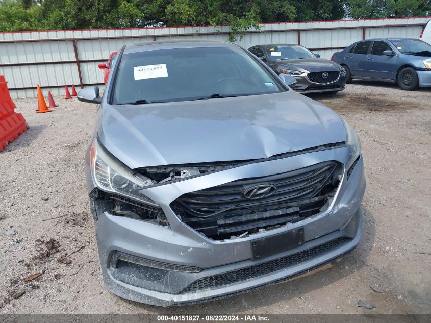 2017 HYUNDAI SONATA SPORT - 5NPE34AF9HH572058