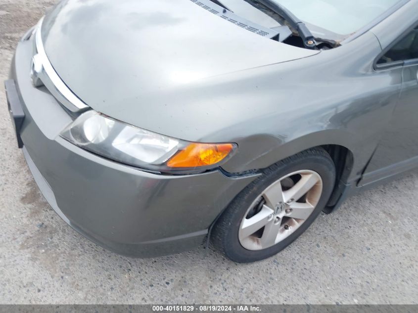 2008 Honda Civic Ex VIN: 2HGFA16838H513665 Lot: 40151829