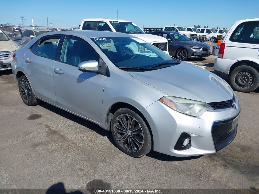 2015 Toyota Corolla S Plus VIN: 5YFBURHE1FP246135 Lot: 40151838