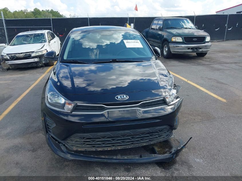 2021 Kia Rio S VIN: 3KPA24AD6ME371555 Lot: 40151846