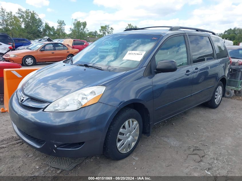 2010 Toyota Sienna Le VIN: 5TDKK4CC9AS323302 Lot: 40151869