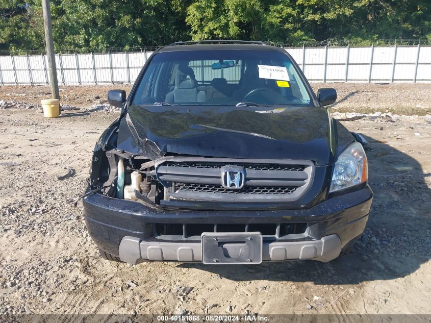 2003 Honda Pilot Ex VIN: 2HKYF18483H506570 Lot: 40151868