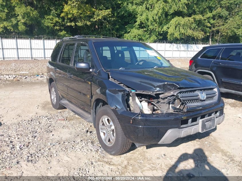 2003 Honda Pilot Ex VIN: 2HKYF18483H506570 Lot: 40151868