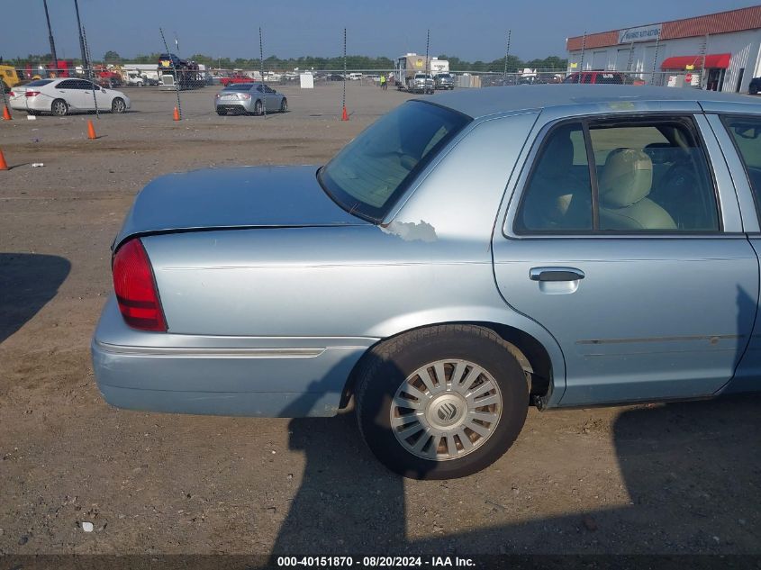 2008 Mercury Grand Marquis Ls VIN: 2MEFM75V68X628362 Lot: 40151870