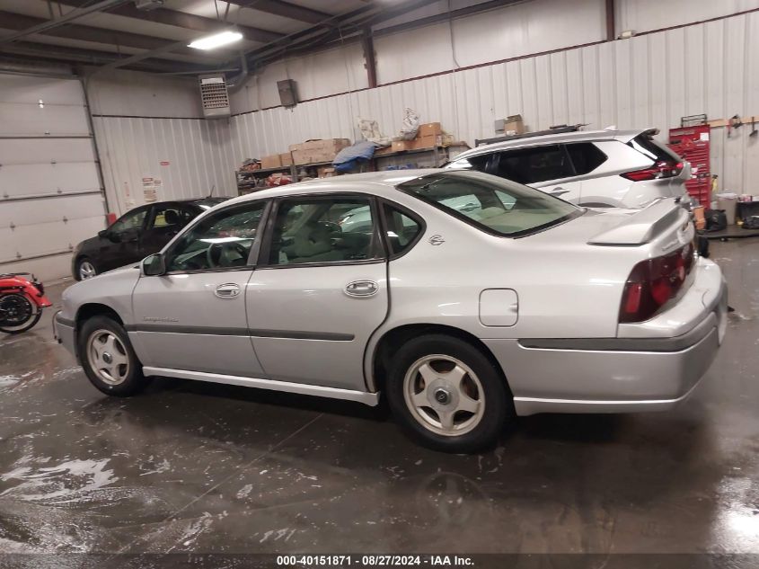 2002 Chevrolet Impala Ls VIN: 2G1WH55KX29224257 Lot: 40151871