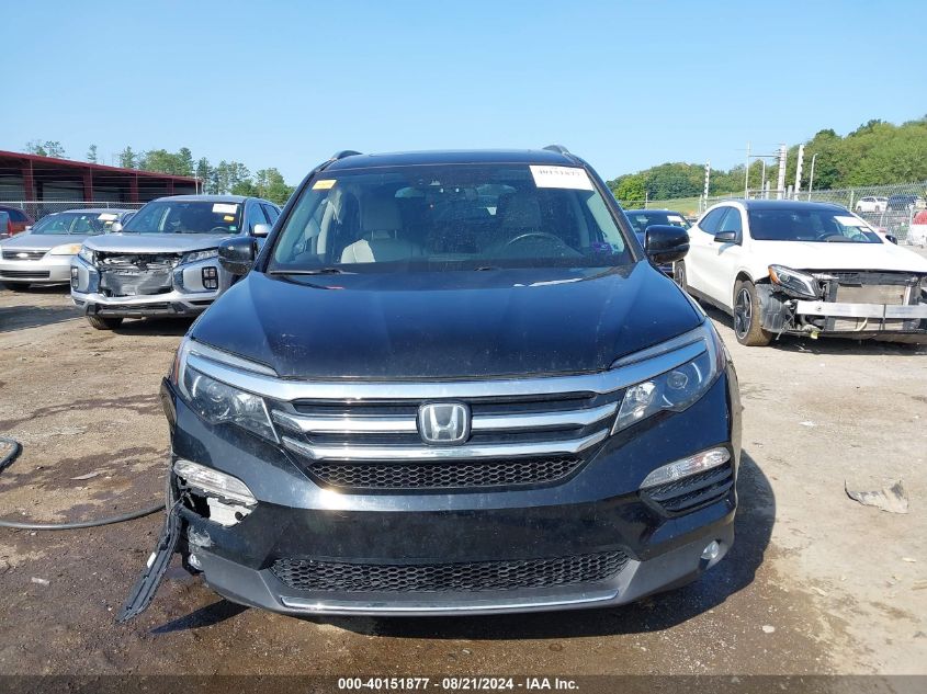 2017 Honda Pilot Elite VIN: 5FNYF6H09HB007969 Lot: 40151877