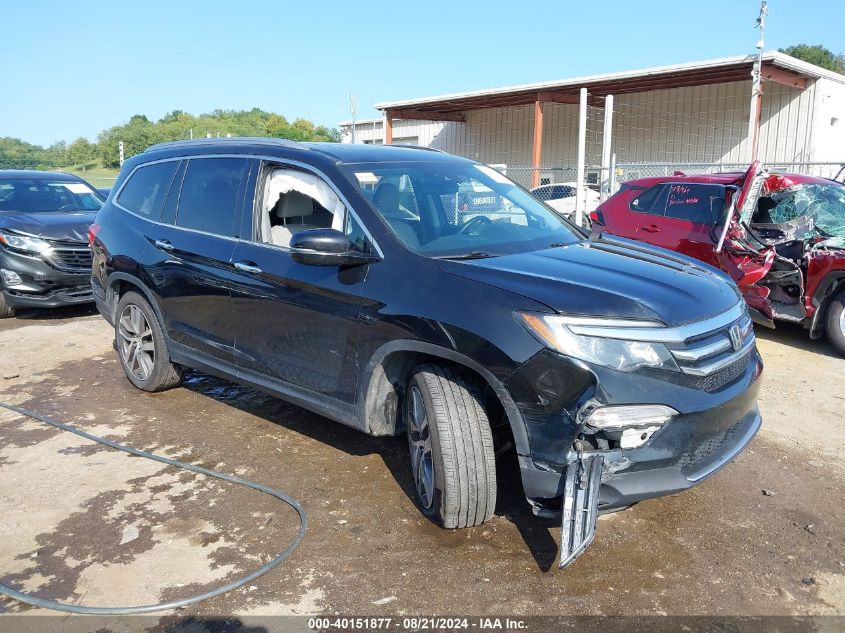 2017 Honda Pilot Elite VIN: 5FNYF6H09HB007969 Lot: 40151877