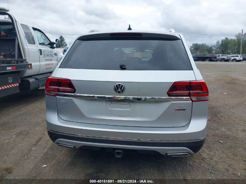 2018 Volkswagen Atlas 3.6L V6 Sel Premium VIN: 1V2NR2CA3JC584663 Lot: 40151891