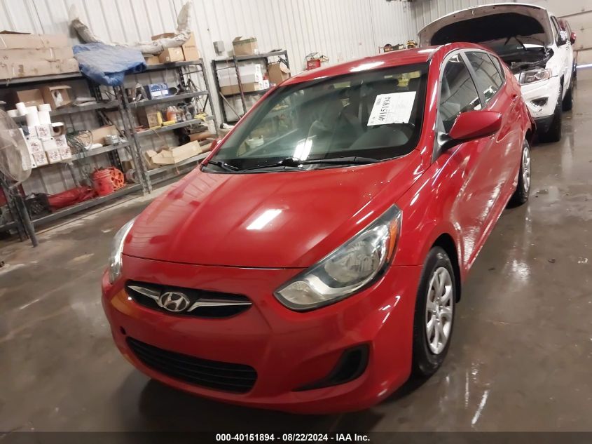 2014 Hyundai Accent Gs VIN: KMHCT5AE3EU182557 Lot: 40151894