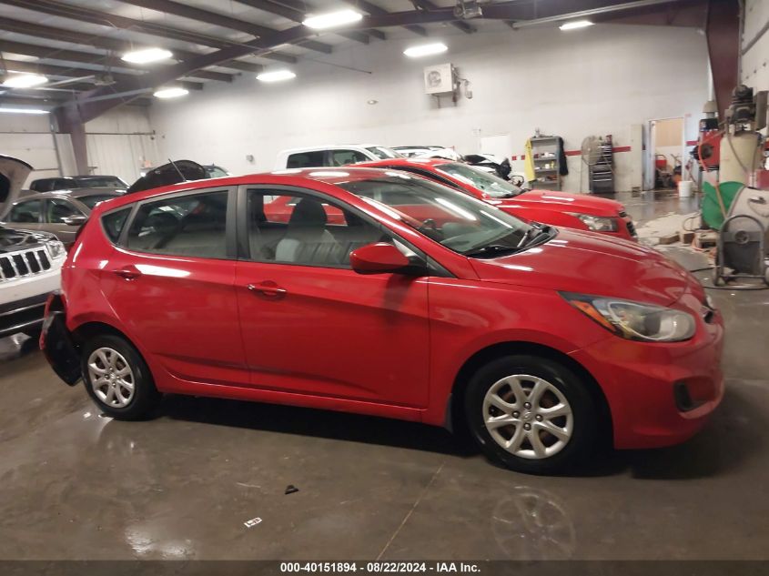 2014 Hyundai Accent Gs VIN: KMHCT5AE3EU182557 Lot: 40151894