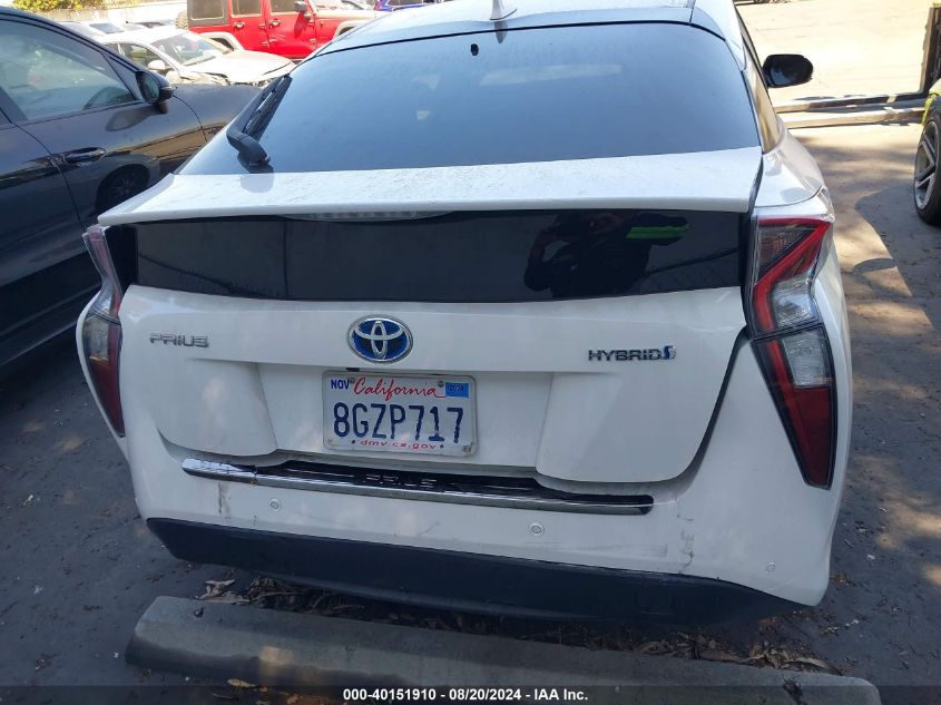 2018 Toyota Prius VIN: JTDKARFU9J3058421 Lot: 40151910